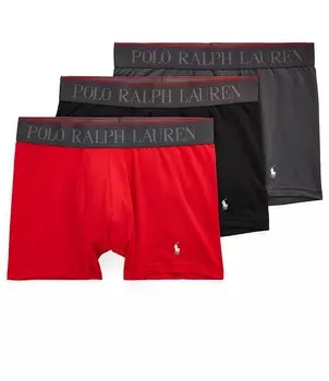 Набор из 3 трусов-боксеров Polo Ralph Lauren, мультиколор