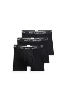 Набор из 3 трусов-боксеров Polo Ralph Lauren, черный