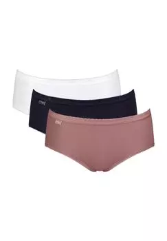 Набор из 3 трусов-миди Basic+ для женщин sloggi, цвет Multiple Colour