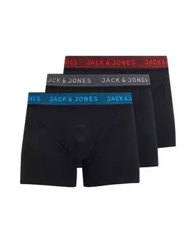 Набор из 3 трусов с логотипом для мальчиков Jack & Jones, мультиколор
