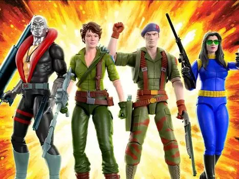 Набор из 4 фигурок G.I. Joe ULTIMATES! Wave 2 SUPER7