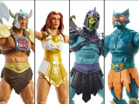 Набор из 4 фигурок Masters of the Universe: Masterverse Wave 4 MATTEL
