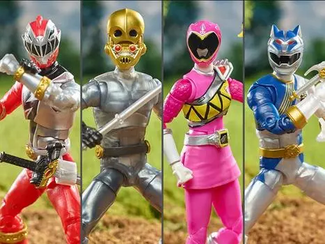 Набор из 4 фигурок Power Rangers Lightning Collection Wave 11 HASBRO