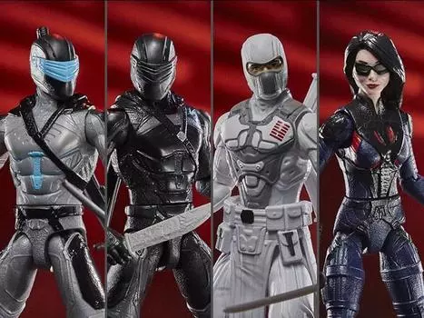 Набор из 4 фигурок Snake Eyes: G.I. Joe Origins Core Figures Wave 1 HASBRO