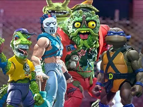 Набор из 4 фигурок Teenage Mutant Ninja Turtles ULTIMATES! Wave 4 SUPER7