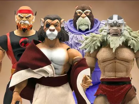 Набор из 4 фигурок ThunderCats ULTIMATES! Wave 4 SUPER7