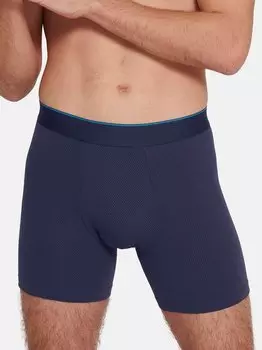 Набор из 4 коротких ретро-пакетов, всегда воздушных Sloggi, синий