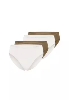 Набор из 4 модальных трусов Tai Briefs SCHIESSER, цвет Khaki / Creme