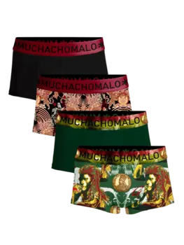 Набор из 4 мужских боксеров Muchachomalo, мультиколор
