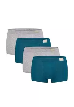 Набор из 4 мужских шорт/брюк Hipster GO Natural sloggi, серый