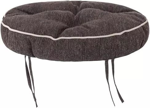 Набор из 4 подушек на стул 38x38 см - удобная подушка 10 см для стула, табурета-скамейки - мягкая подушка для сиденья стул для вашей столовой стулья и скамейки коричневый Инари Hobbygarden