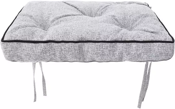 Набор из 4 подушек на стул 40х40 см - Удобная подушка толщиной 10 см для стула, скамьи и табурета - Мягкая подушка для сиденья для стульев и скамеек в столовой Hobbygarden