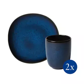 Набор из 4 предметов Lave bleu Villeroy & Boch, синий