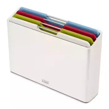 Набор из 4 разделочных досок в футляре Folio Arctic Joseph Joseph, белый