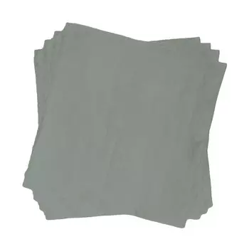 Набор из 4 салфеток из чистого хлопка StoneWashed без глажки - Cales Lisola Stone, цвет Cenere