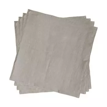 Набор из 4 салфеток из чистого льна StoneWashed без глажки - Andromeda/Loire Lisola Stone, цвет Prisma