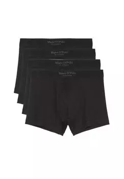 Набор из 4 шорт/брюк в стиле ретро Iconic Rib Marc O'Polo, черный