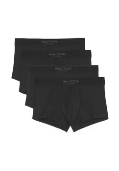 Набор из 4 шт. хипстерских шорт/брюк Iconic Rib Marc O'Polo, черный