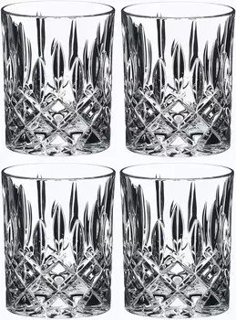 Набор из 4 шт. + салфетка Riedel Spey Whisky, стакан для виски, чашка для виски, стакан для питья, высококачественный стакан, 295 мл, 0515/02S3