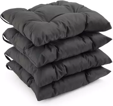 Набор из 4 штор для внутреннего/наружного использования. Непрозрачные шторы. Плотные шторы — непрозрачные шторы с люверсами для шумоподавления в спальне (132 x 213 см, геометрический синий) Home-&-Fashion