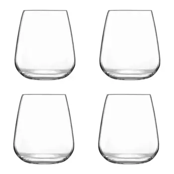 Набор из 4 стаканов для воды Talismano Luigi Bormioli, прозрачный