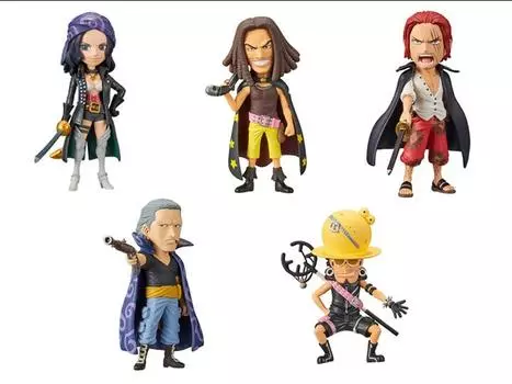 Набор из 5 фигурок One Piece Film: Red World Collectable Figure Vol. 3 BANPRESTO