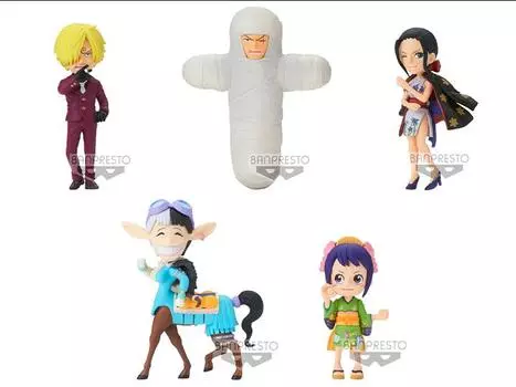 Набор из 5 фигурок One Piece World Collectable Figure Wano Country Onigashima 5 BANPRESTO