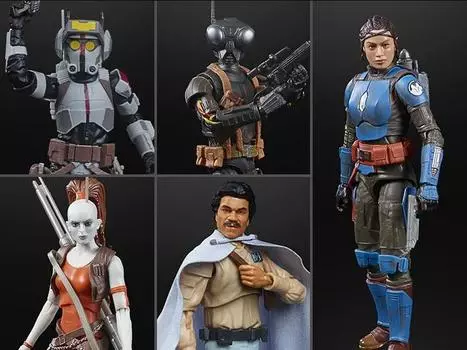 Набор из 5 фигурок Star Wars: The Black Series 6" Wave 40 HASBRO