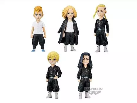 Набор из 5 фигурок Tokyo Revengers World Collectable Figure Vol.1 BANPRESTO