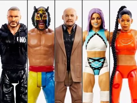 Набор из 5 фигурок WWE Basic Series 131 MATTEL