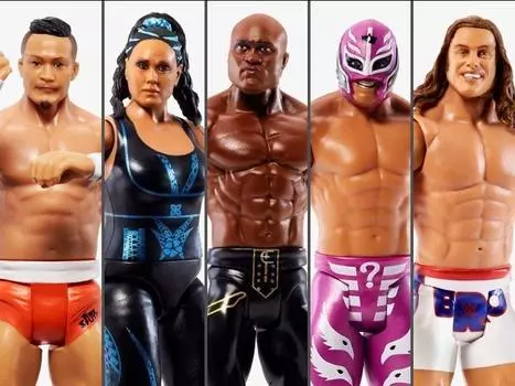 Набор из 5 фигурок WWE Basic Series 132 MATTEL