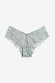 Набор из 5 хипстеров из кружева H&M, бирюзовый