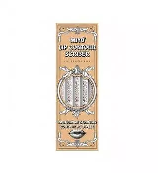 Набор из 5 карандашей для губ Miyo, Lip Contour Scriber Box