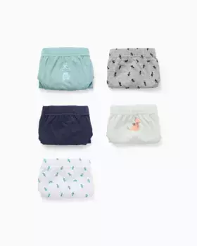 Набор из 5 мальчишеских палочек с драконьим мотивом Zippy, многоцветный