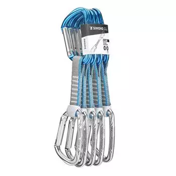 Набор из 5 оттяжек Decathlon для альпинизма и скалолазания — Klimb 11 см Simond, мультиколор