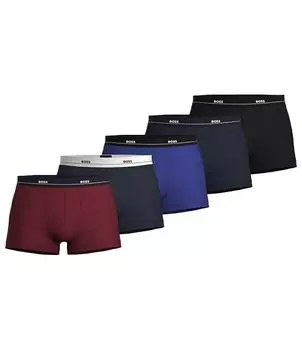 Набор из 5 плавок Hugo Boss Essential, мультиколор