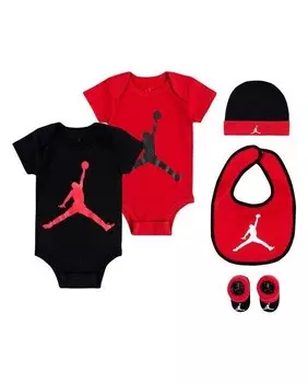 Набор из 5 предметов Jordan, красный