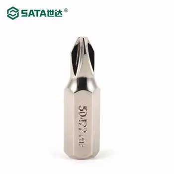 Набор из 5 предметов SATA, серия 8 мм, крестовая насадка длиной 30 мм № 3, 59423-сменная насадка