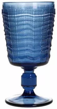 Набор из 6 бокалов для вина Irene, синий, объём 340 мл, от Tognana