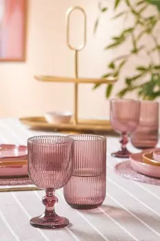 Набор из 6 бокалов для вина Mica Decorations, фиолетовый