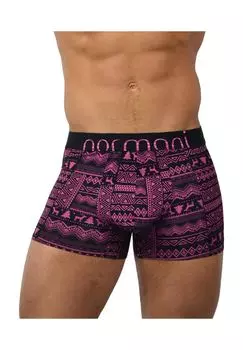 Набор из 6 боксеров из модала с мотивом Elegance normani, цвет Schwarz Pink