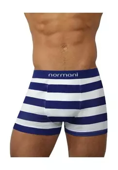 Набор из 6 боксеров в стиле ретро из хлопка normani, цвет Navy Stripes