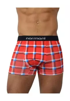 Набор из 6 боксеров в стиле ретро из хлопка normani, цвет Retro Square Red