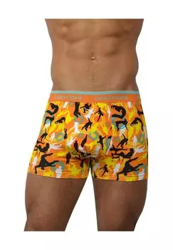Набор из 6 боксеров в стиле ретро из хлопка normani, цвет Dance And Style Orange