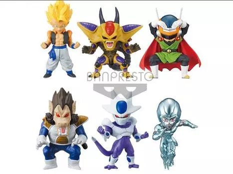 Набор из 6 фигурок Dragon Ball World Collectable Figure Treasure Rally Vol.4 BANPRESTO