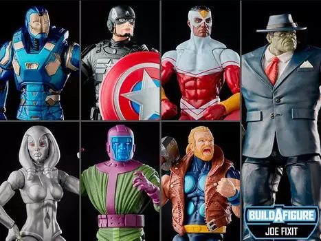 Набор из 6 фигурок Marvel's Avengers Marvel Legends Wave 1 HASBRO