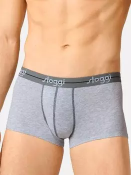 Набор из 6 коротких ретро-стилей, старт Sloggi, серый