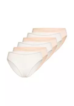 Набор из 6 модальных трусов Tai Briefs SCHIESSER, цвет Orange Creme