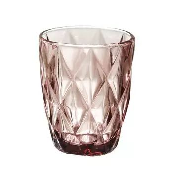 Набор из 6 разноцветных стеклянных стаканов - муранское стекло Maison Sucre, цвет Rosa