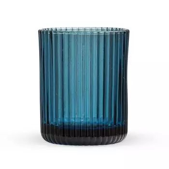 Набор из 6 разноцветных стеклянных стаканов - Torcello Maison Sucre, цвет Blu